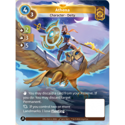 Athena (3-4-4) Unique Axiom - Altered TCG - Edition KS