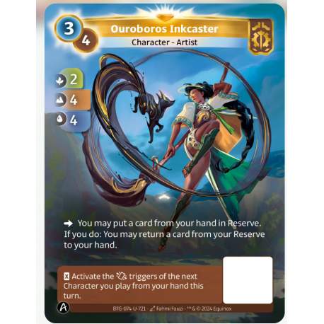 Ouroboros Inkcaster (2-4-4) Unique Axiom - Altered TCG