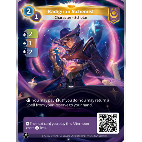 Kadigiran Alchemist (2-1-2) Unique Yzmir - Altered TCG