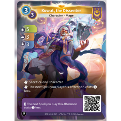 Kuwat, Le Dissident (5-3-3) Carte Unique Yzmir - Altered TCG - Edition KS