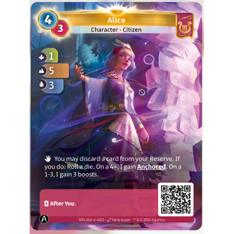 Alice (1-5-3) Unique Lyra - Altered TCG - Edition KS