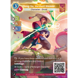 Yong-Su, Tisserand Verdoyant (3-4-4) Carte Unique Lyra - Altered TCG - Edition KS