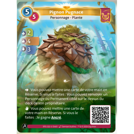 Pignon Pugnace (2-4-3) Carte Unique Lyra - Altered TCG - Edition KS