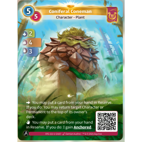 Coniferal Coneman (2-4-3) Unique Lyra - Altered TCG