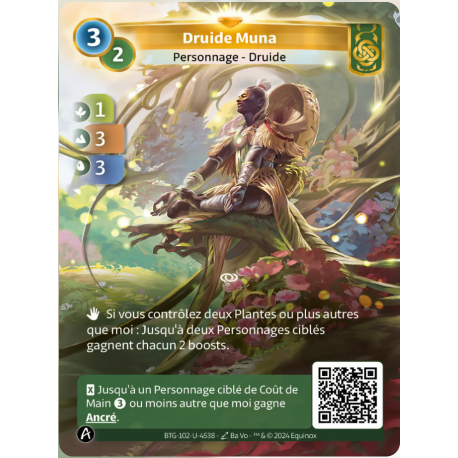 Druide Muna (1-3-3) Unique Muna - Altered TCG - Edition KS