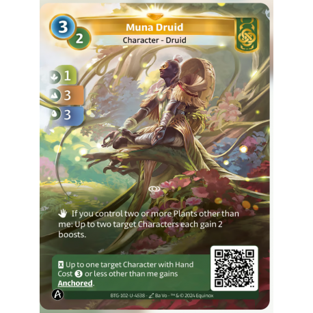 Muna Druid (1-3-3) Unique Muna - Altered TCG