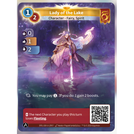 Lady of the Lake (0-1-2) Unique Bravos - Altered TCG