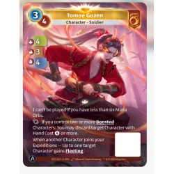 Tomoe Gozen (4-3-4) Carte Unique Bravos - Altered TCG - Edition KS