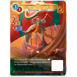 Navigatrice Lyra (0-1-4) Carte Unique Bravos - Altered TCG - Edition KS