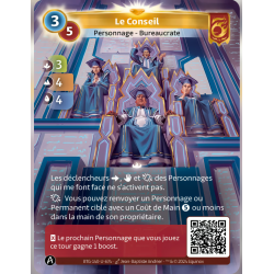 Le Conseil (3-4-4) Unique Bravos - Altered TCG - Edition KS