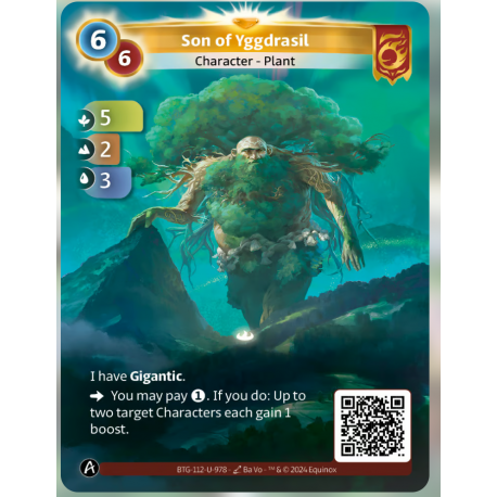 Son Of Yggdrasil (5-2-3) Unique Bravos - Altered TCG