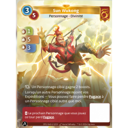 Sun Wukong (1-5-3) carte Unique Bravos - Altered TCG - Edition KS