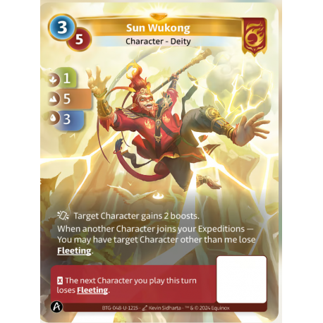 Sun Wukong (1-5-3) Unique Bravos - Altered TCG