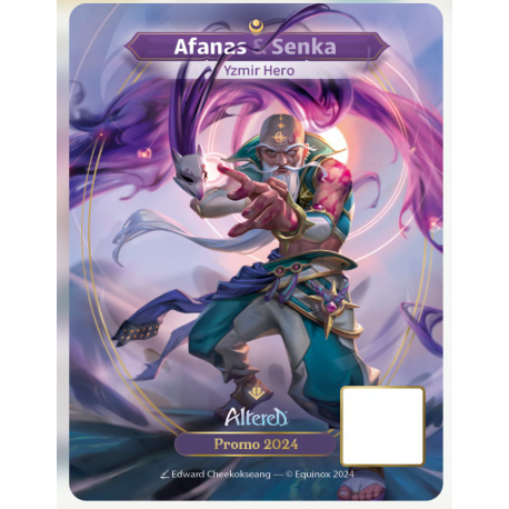 Afanas & Senka Carte Promo 2024 / Hero Yzmir - Altered TCG - Edition KS