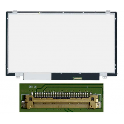 Screen repair pc Portable14.0" Slim HD (1366x768) LCD 60Hz, Video 40pin Right 25mm, Fastening High Low