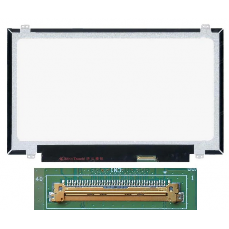 Screen of repair pc Portable14.0" Slim HD+ (1600x900) LCD 60Hz, 40pin Right 25mm, Fastenings High Low