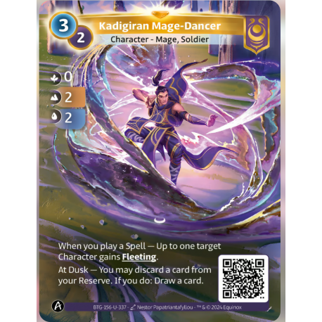 Kadigiran Mage Dancer (0-2-2) Unique YZMIR - Altered TCG