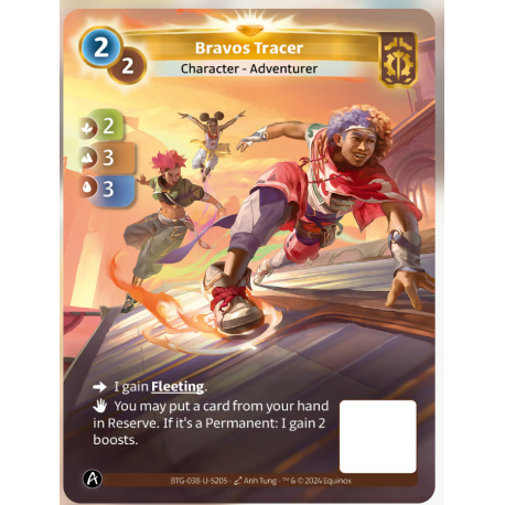 Bravos Tracer (2-3-3) Unique Axiom - Altered TCG