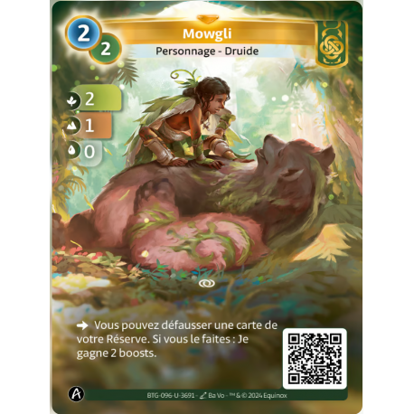 Mowgli (2-1-0) Unique Muna - Altered TCG - Edition KS