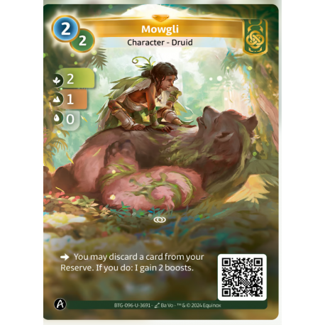 Mowgli (2-1-0) Unique Muna - Altered TCG