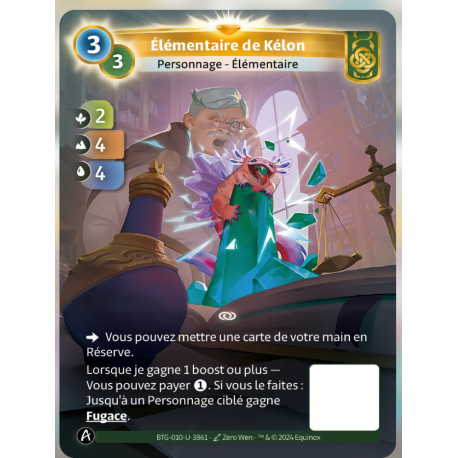 Élémentaire de Kélon (2-4-4) Unique Muna - Altered TCG - Edition KS