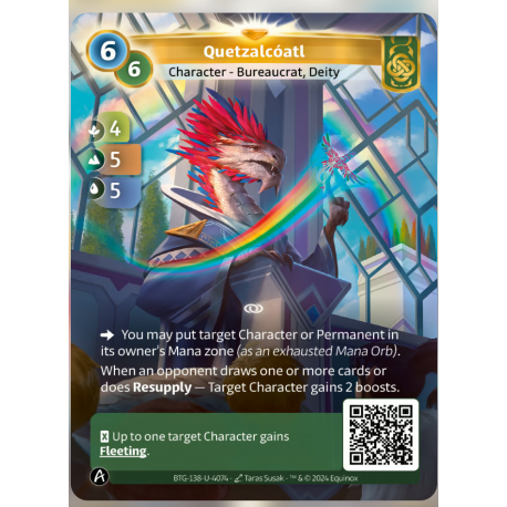 Quetzalcoatl (4-5-5) Unique Muna - Altered TCG