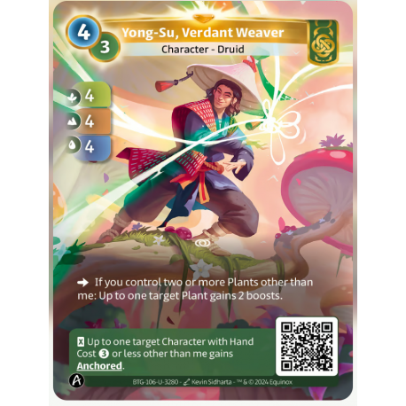 Yong-Su, Verdant Weaver (Ancre) Unique Muna - Altered TCG