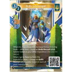 Gardienne Ordis (1-2-2) Unique Ordis - Altered TCG - Edition KS