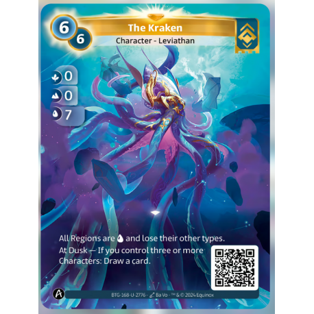 The Kraken 6/6 Unique Ordis - Altered TCG