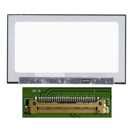 écran pc Portable 15.6" Slim HD (1366x768) LCD 60Hz, 30pin Droite 19mm, sans Fixations