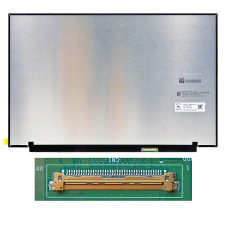 écran pc Portable 16.0" Slim WQXGA (2560×1600) (MNG007DA1-B / NE160QDM-N62) LCD 60Hz, eDP 40pin Droite 25mm, sans Fixation