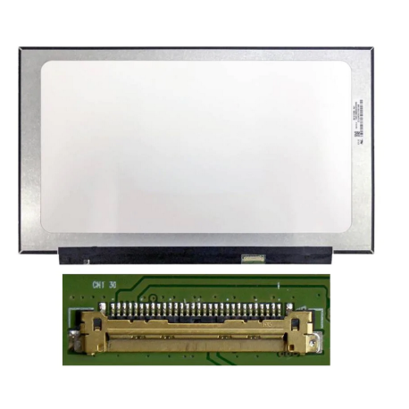 écran pc Portable 16.1" Slim FHD (1920x1080) LCD IPS 60Hz, 30pin Droite 19mm, sans Fixation