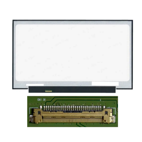 écran pc Portable 17.3" Slim HD+ (1600x900) LCD 60Hz, 30pin Gauche 19mm, sans Fixation