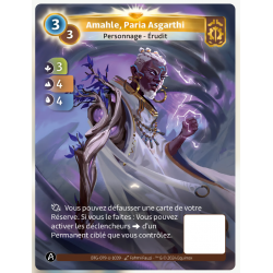 Amahle, Paria Asgarthi (3-4-4) Carte Unique Axiom - Altered TCG - Edition KS