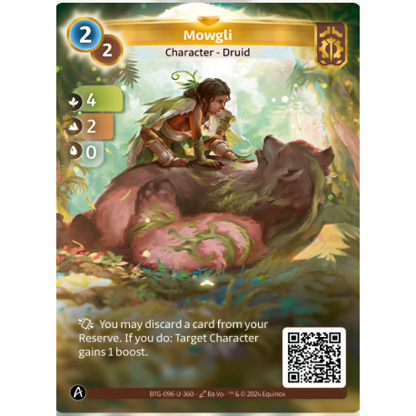 Mowgli (4-2-0) Unique Card Axiom - Altered TCG