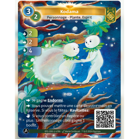 Kodama (2-2-4) Carte Unique Muna - Altered TCG - Edition KS