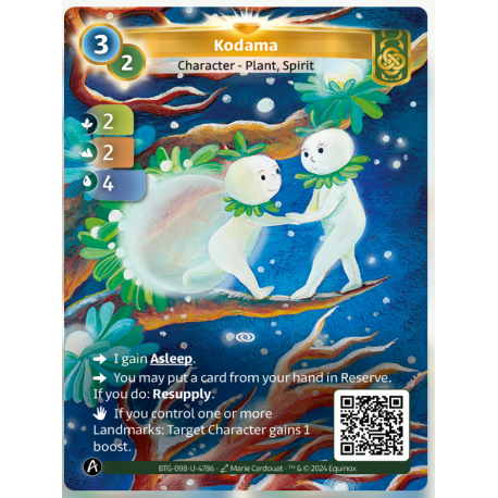 Kodama (2-2-4) Unique Muna Card - Altered TCG