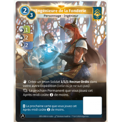 Ingénieure de la Fonderie (1-2-2) Carte Unique Ordis - Altered TCG - Edition KS