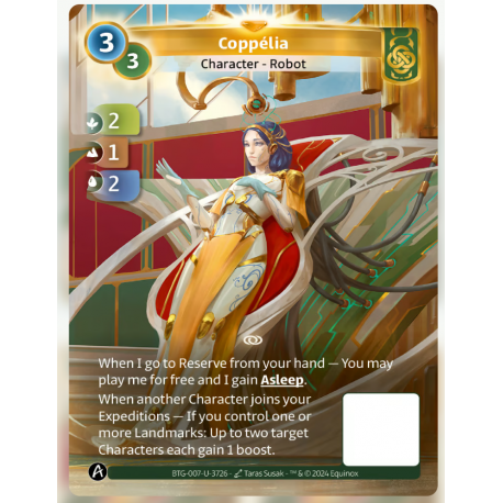 Coppelia (2-1-2) Unique Muna Card - Altered TCG