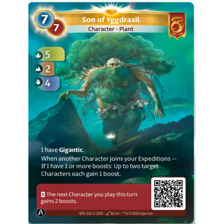 Son Of Yggdrasil (5-2-4) Unique Bravos - Altered TCG