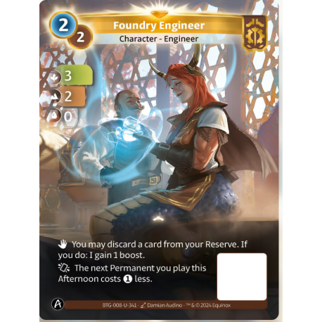 Foundry Engineer (3-2-0) Unique Axiom - Altered TCG