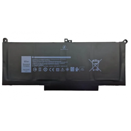 Batterie Ordinateur PortableDell Latitude 7280 7290 7380 7390 7480 7490 E7280 E7480 E7490 12 7000 13 7000 14 7000