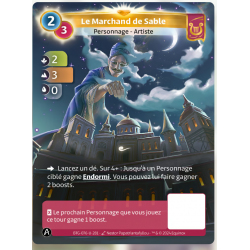 Le Marchand de Sable (2-3-0) Carte Unique Lyra - Altered TCG - Edition KS