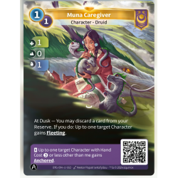 Soigneuse Muna 1/1 Au Crépuscule Unique Yzmir - Altered TCG