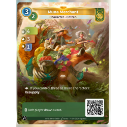 Marchand Muna (4-3-1) Carte Unique Muna - Altered TCG - Edition KS