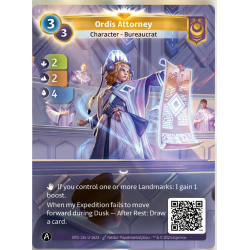 Procuratrice Ordis (2-2-4) Carte Unique Yzmir - Altered TCG - Edition KS