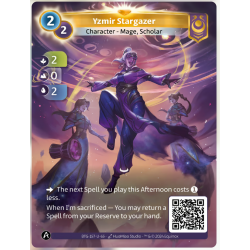 Carte Augure Yzmir (Cout -1 -- 2-0-2) Unique Yzmir KS Altered TGC