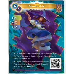 Dorothy Gale (4-2-2) Carte Unique Yzmir - Altered TCG - Edition KS