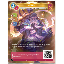 Flamel (4-4-4) Carte Unique Lyra - Altered TCG - Edition KS