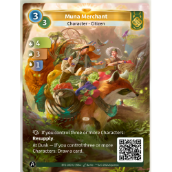 Marchand Muna 3/3 (4-3-1) Carte Unique Muna - Altered TCG - Edition KS